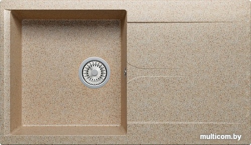 Кухонная мойка Polygran Gals-860 (песочный 302)