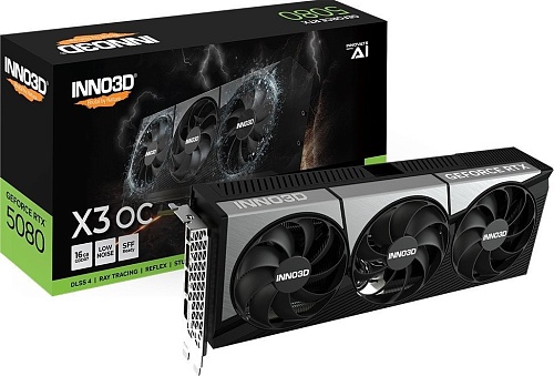 Видеокарта Inno3D GeForce RTX 5080 X3 OC N50803-16D7X-17603930