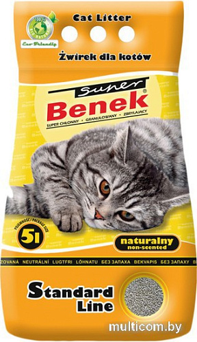 Наполнитель для туалета Super Benek Naturalny 25 л