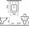 Унитаз Vitra S20 5507B003-0101