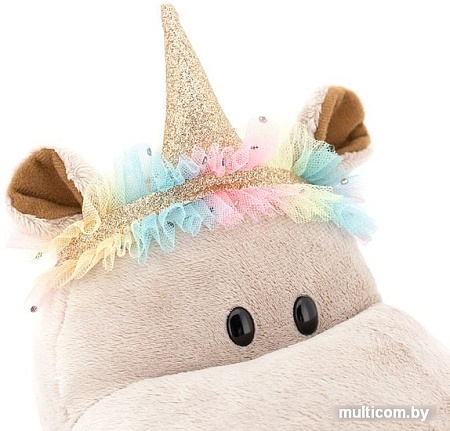 Классическая игрушка Orange Toys Бегемотик Принцесса: Единорог 30 см