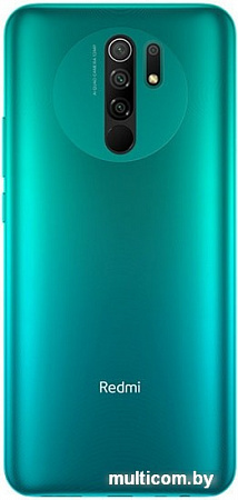 Смартфон Xiaomi Redmi 9 4GB/64GB китайская версия (зеленый)