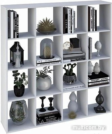 Стеллаж Polini Kids Smart Кубический 16 секций (винтаж)