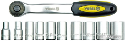 Набор торцевых головок Vorel 58602 (11 предметов)