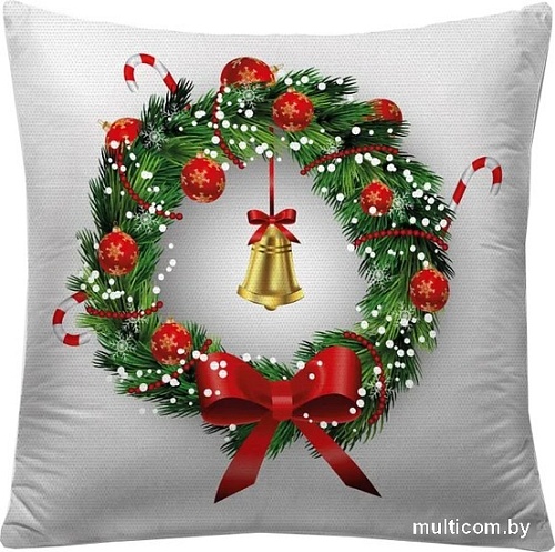 Чехол на подушку JoyArty Игрушки на венке sl_21510