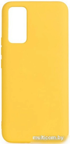 Чехол для телефона Case Cheap Liquid для Honor 30 (желтый)