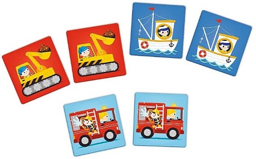 Развивающая игра Trefl Мой первый мем. Транспортные средства 02267 (24 эл)