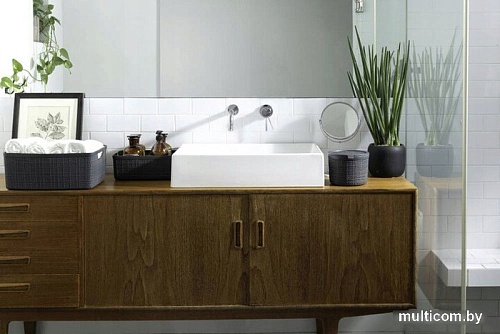 Корзина Curver Jute 245714 (темно-серый)