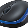 Мышь Logitech M186 (черный/синий)