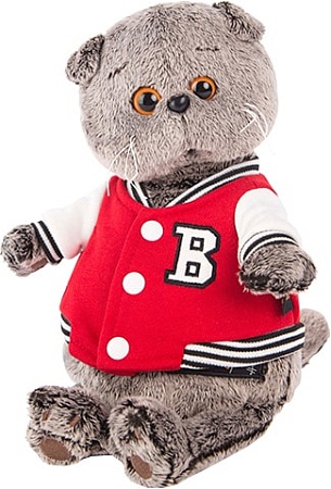 Классическая игрушка BUDI BASA Collection Басик в клубной куртке (22 см)