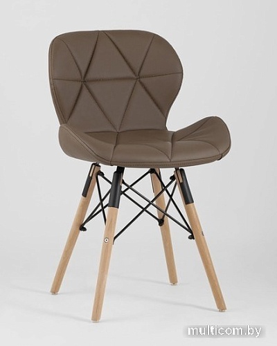 Стул Stool Group Бон экокожа (коричневый)