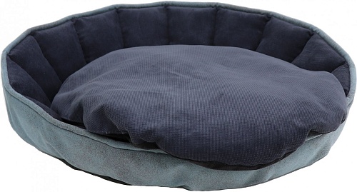 Лежак Кот и Пес Амели №1 Л4536М-Х (синий)