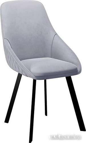 Стул DikLine 246 поворотный (Z46 перламутр/ножки черные)