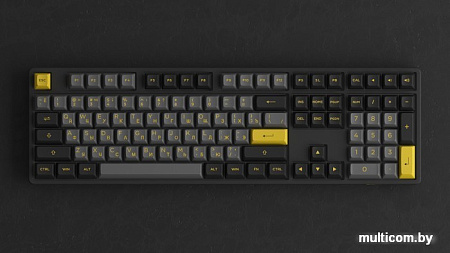 Клавиатура Akko 5108S Black & Gold (Akko CS Jelly Pink)
