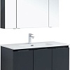 Aquanet Комплект Алвита New 100 3 дверцы 273986 (антрацит)