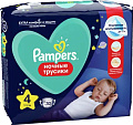 Трусики-подгузники Pampers Pants Maxi 4 ночные (30 шт)