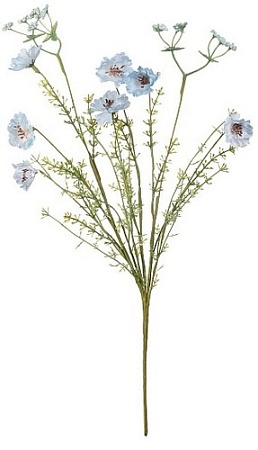 Искусственный цветок Вещицы Лен полевой HDF30