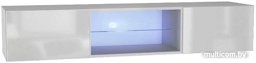 Антресоль НК-Мебель Point Тип-33 (белый/белый глянец)