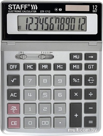 Бухгалтерский калькулятор Staff STF-1712 250121