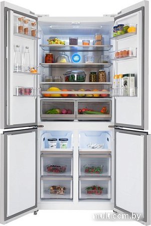 Четырёхдверный холодильник Hiberg RFQ-600DX NFGW Inverter