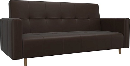Диван Mebelico Вест 108731 (экокожа, коричневый)