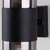 Уличный настенный светильник Elektrostandard Roil 35125/D (черный/дымчатый)