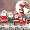 Развивающая игра Брестская Матрешка В виде Санта Клауса (набор 7 шт)
