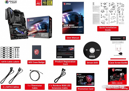 Материнская плата MSI MPG B550 Gaming Carbon WiFi