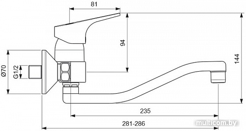 Смеситель Vidima Next BA373AA