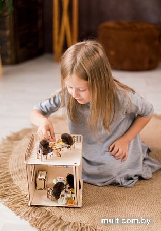 Кукольный домик ХэппиДом Пристройка и лестница для домика HK-M007