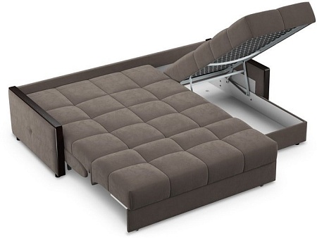 Угловой диван Moon Trade Мадрид 125 002496 (коричневый)