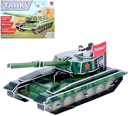 3Д-пазл Unicon Танк 5364399