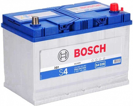 Автомобильный аккумулятор Bosch S4 028 (595404083) 95 А/ч JIS