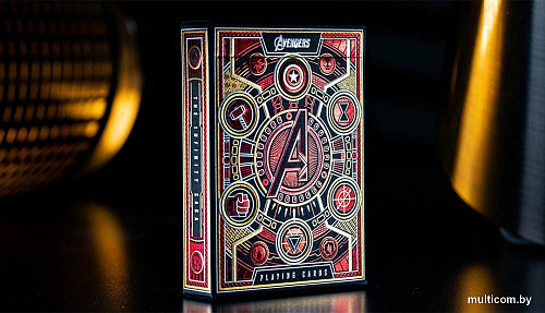 Игральные карты United States Playing Card Company Theory 12 Avengers Red Edition T1151