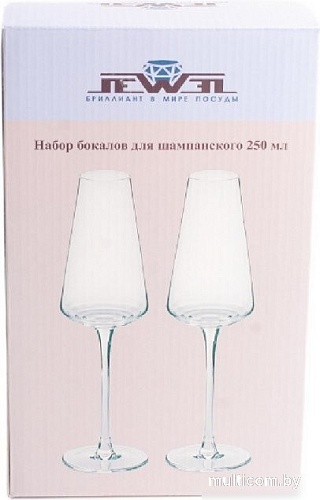 Набор бокалов для шампанского Jewel Элегия ПС00133-58 (2шт)
