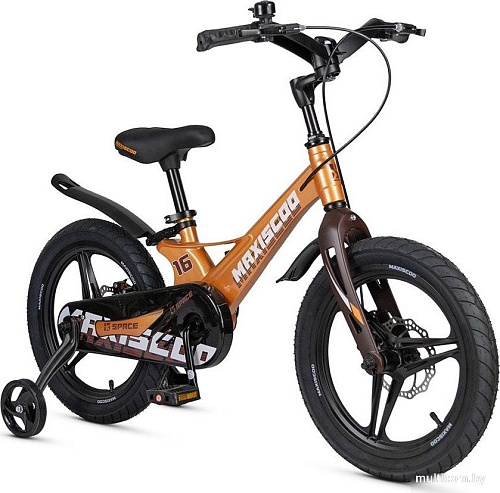 Детский велосипед Maxiscoo Space Deluxe 16 2025 MSC-S1644D (оранжевый топаз, разобранный)