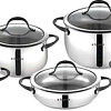 Набор кастрюль Tognana Cottura Emozione Gourmet V579119EMGO