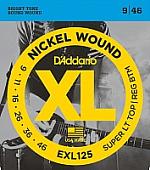 Струны для гитары D'Addario EXL-125