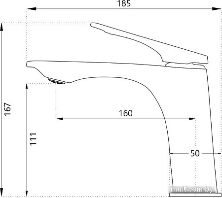 Смеситель Haiba HB10816-3