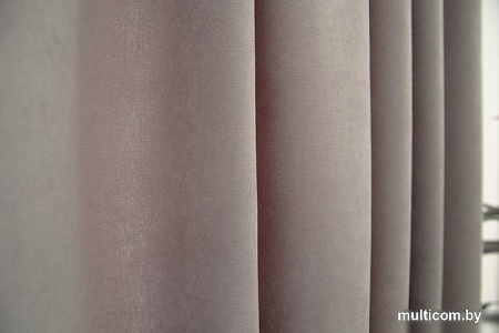 Комплект штор Decoretto Канвас серая дымка КСД-К134 3.5x2.5 м (серый, 2 шт)