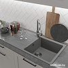 Кухонная мойка Mixline ML-GM20 552001 (темно-серый)