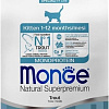 Сухой корм для кошек Monge Kitten Monoprotein Trout 400 г