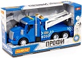 Автомобиль с краном Полесье Профи 86570 (синий)
