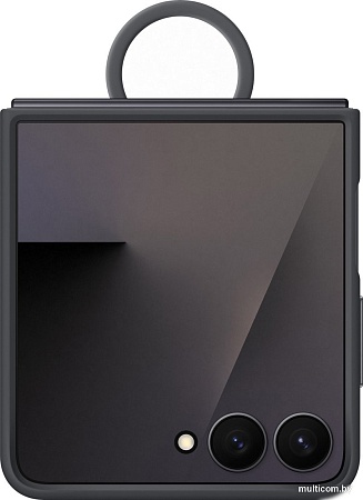 Чехол для телефона Samsung Ring Case для Samsung Galaxy Z Flip7 (черный)