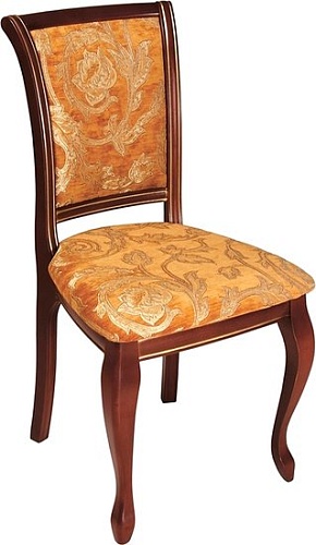 Стул ТехКомПро СМ 10 (бук/тон орех с золотой патиной)