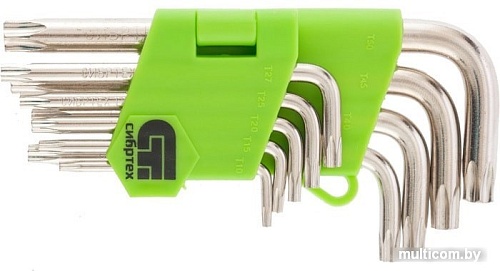 Набор ключей СибрТех 12321 (9 предметов)