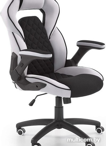 Кресло Halmar Sonic (черный/светло-серый)