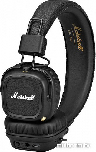 Наушники с микрофоном Marshall Major II Bluetooth Black