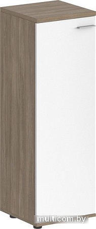 Шкаф-пенал Norden Средний SG.804.OD.WH.L (дуб темный/белый)