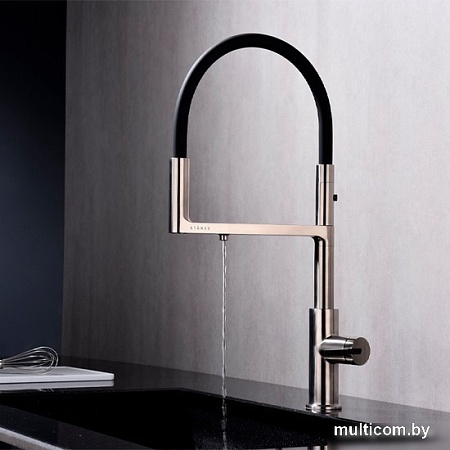 Смеситель Paulmark Tornado TO213402-NI (никель)